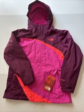 the north face Purple Windbreaker Youth Large NWT Older Stock Nylon